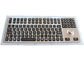 Zwart Ruw gemaakt Industrieel Metaaltoetsenbord 116 Waterdichte Sleutels IP67